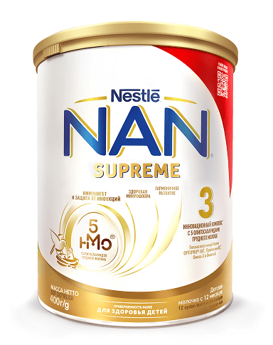 Детское молочко с 12 месяцев Nan Supreme Детское молочко с 12 месяцев Nan Supreme