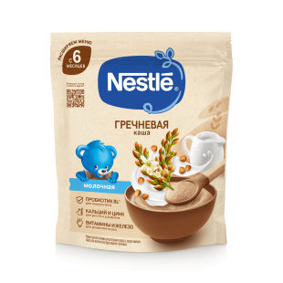 NESTLÉ® ШАГАЙКА® Молочная гречневая каша