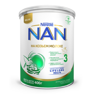 Детское молочко NAN® 3 на козьем молоке