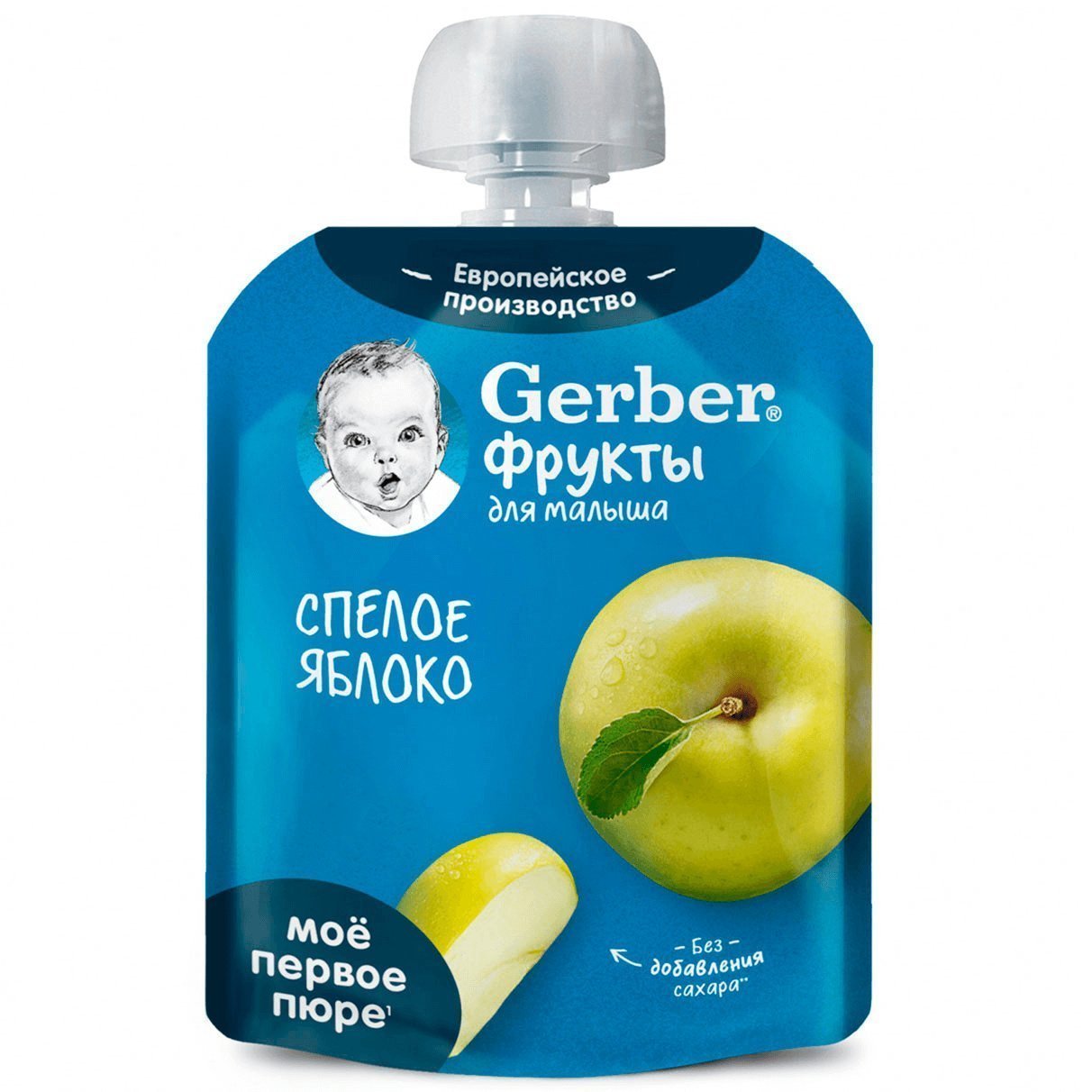 Купить фруктовое пюре Gerber Спелое яблоко: состав, цена