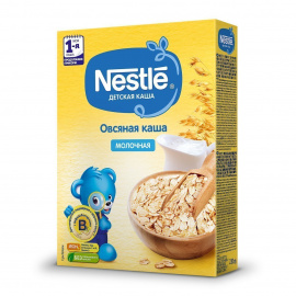 Nestlé Молочная овсяная каша