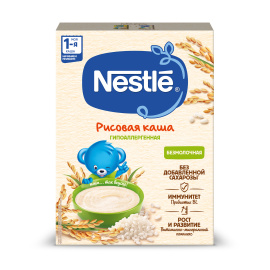 Nestlé Безмолочная рисовая каша гипоаллергенная